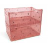 Lot de 2 caisses pailletées | Sparkling Blush