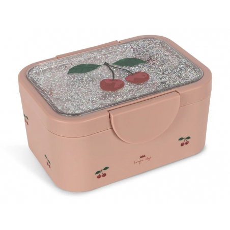 Glitter Lunch box | Cherry Blush - Konges Slojd