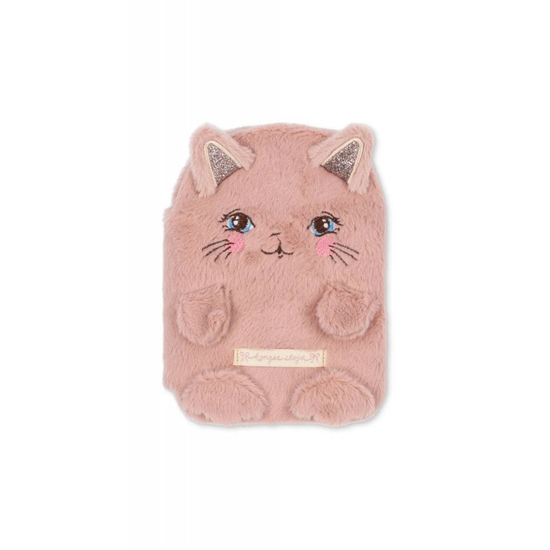 Carnet de notes en peluche | Rosa Pink