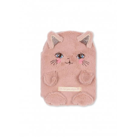 Carnet de notes en peluche | Rosa Pink - Konges Slojd