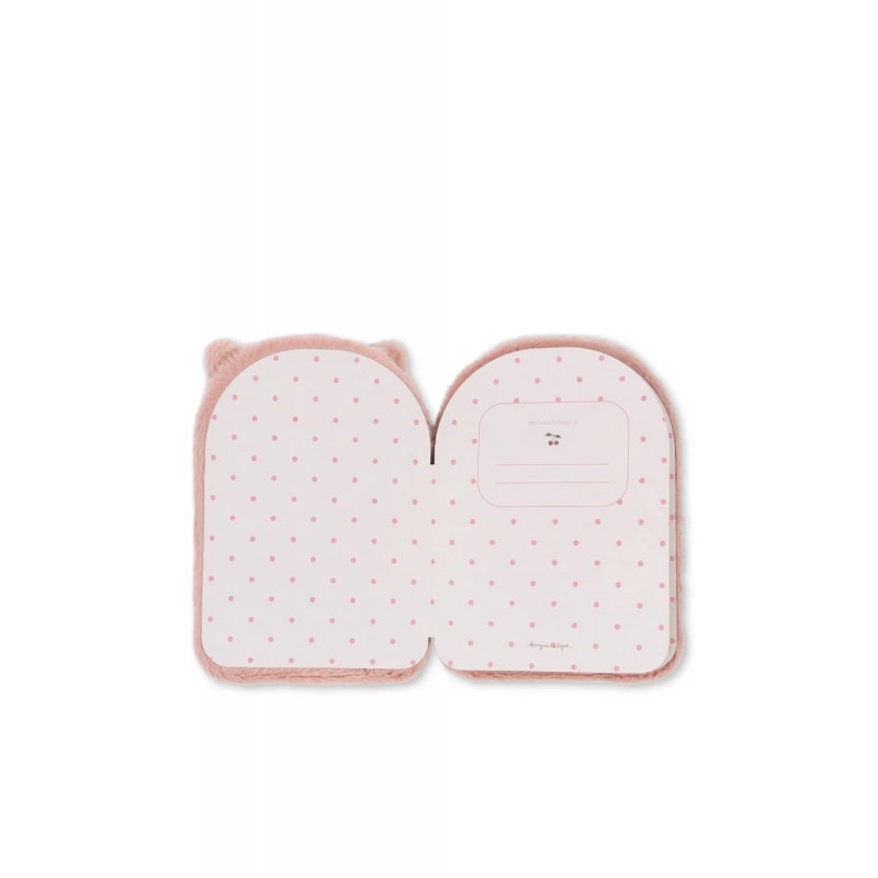 Carnet de notes en peluche | Rosa Pink