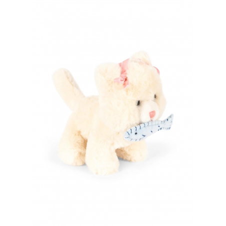 Peluche chat dans son panier - Konges Slojd
