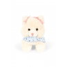 Peluche chat dans son panier