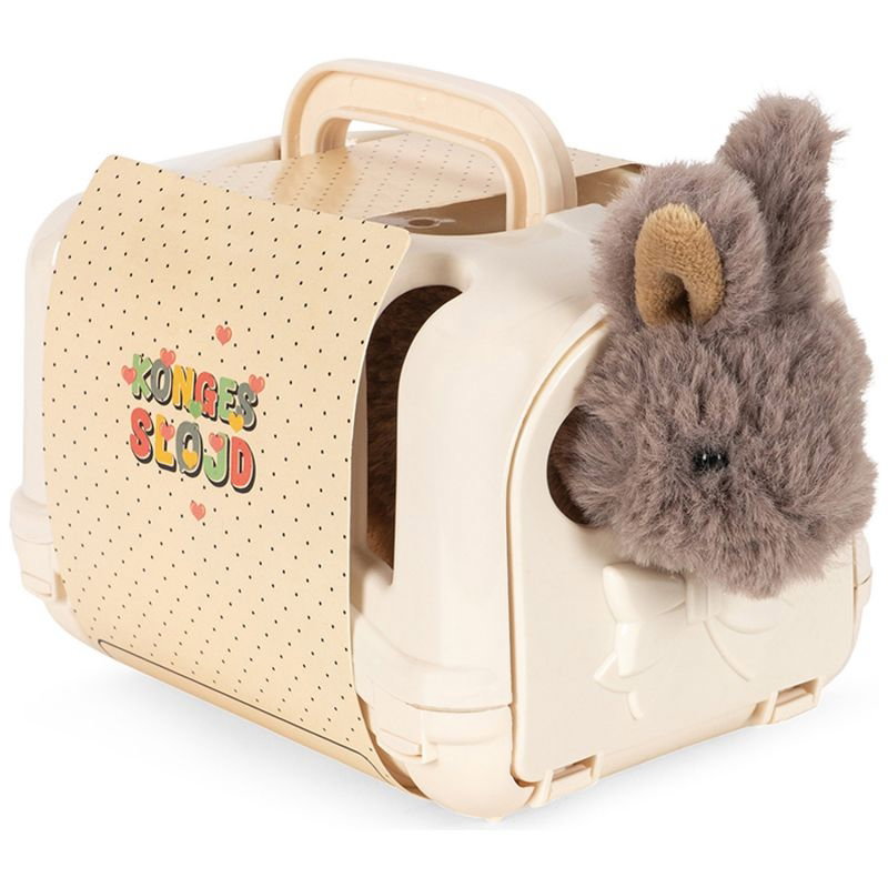 Animal dans sa boite | Lapin gris