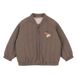 Veste bomber | Walnut - Konges Slojd