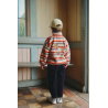 Veste Jody Teddy | Tangerine Stripe