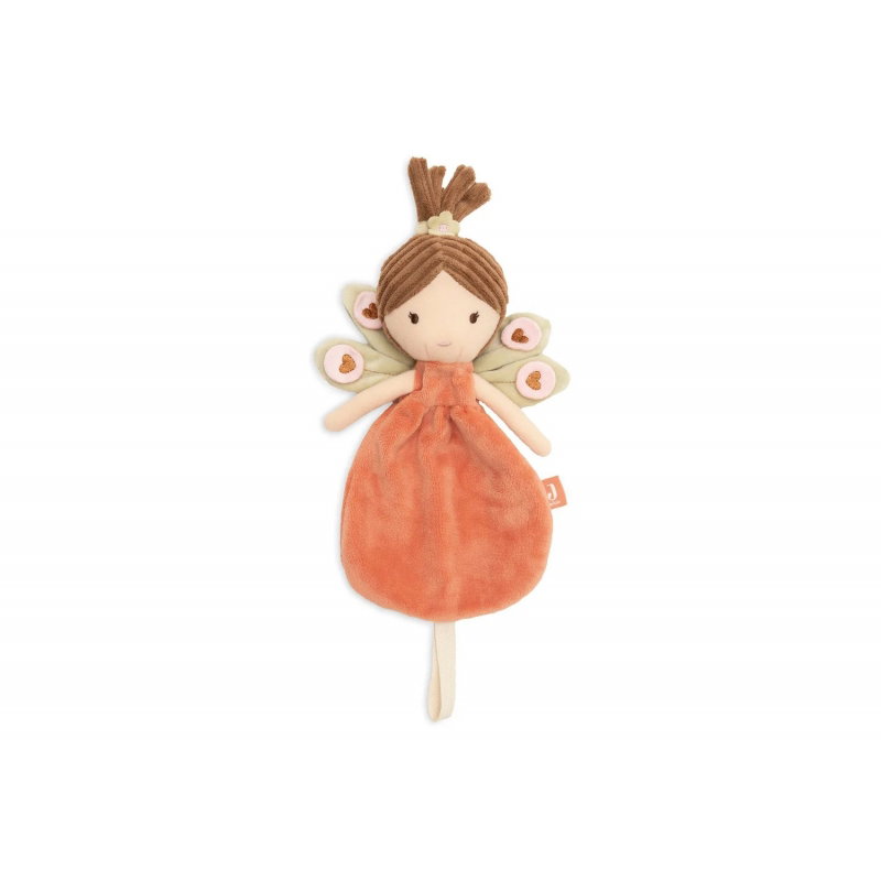 Doudou attache tétine | Peacock Pia