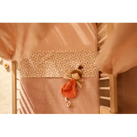 Doudou attache tétine | Peacock Pia - Jollein