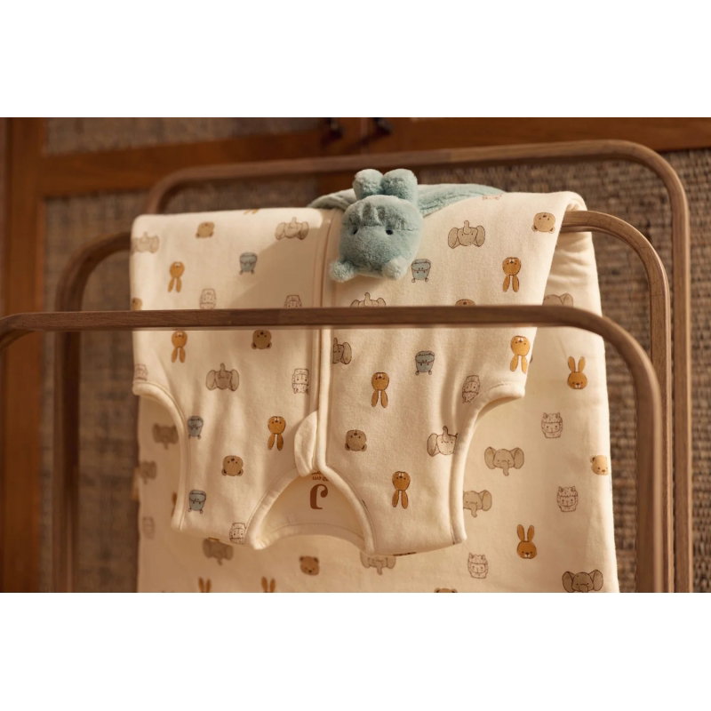 Doudou attache tétine | Hippo Happy