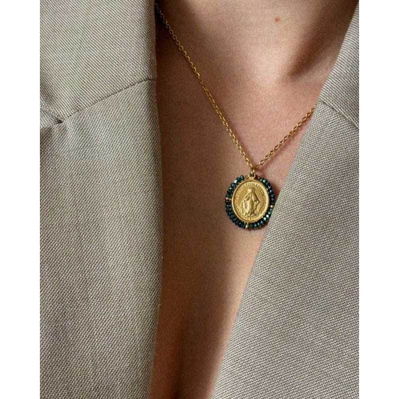 Collier Santa Maria | Shiny Azul