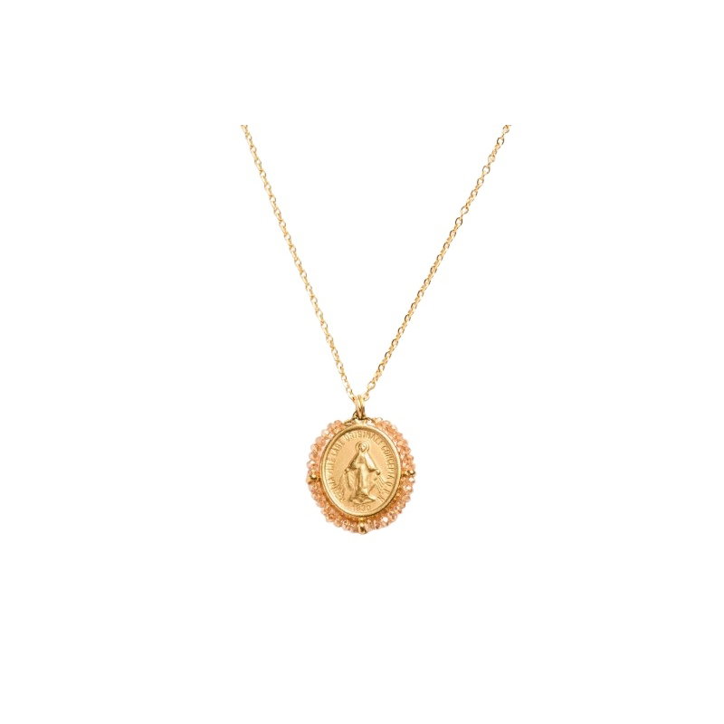 Collier Santa Maria | Shiny Peach