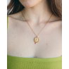 Collier Santa Maria | Shiny Peach