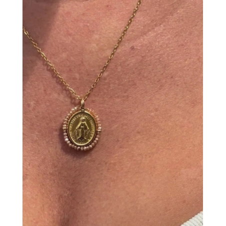 Collier Santa Maria | Shiny Peach - Palas