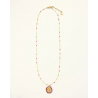 Collier chaîne perlée | Cassis Basilic