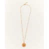 Collier chaîne perlée | Vanille Fraise