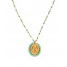 Collier chaîne perlée | Diabolo Menthe