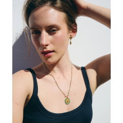 Collier chaîne perlée | Diabolo Menthe