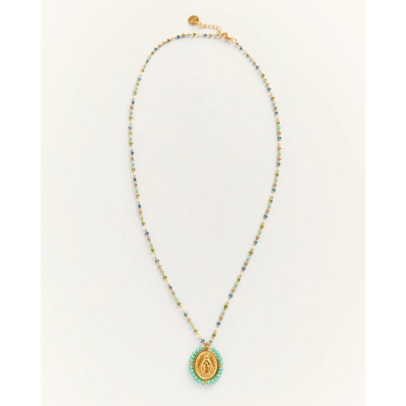 Collier chaîne perlée | Diabolo Menthe