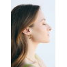 Boucles d'oreilles créoles torsadées | Henriette