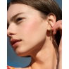 Boucles d'oreilles créoles torsadées | Georgette
