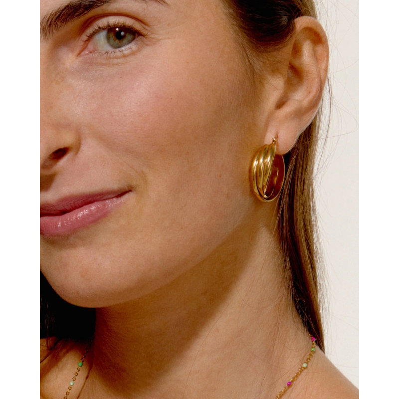 Boucles d'oreilles créoles | Babette