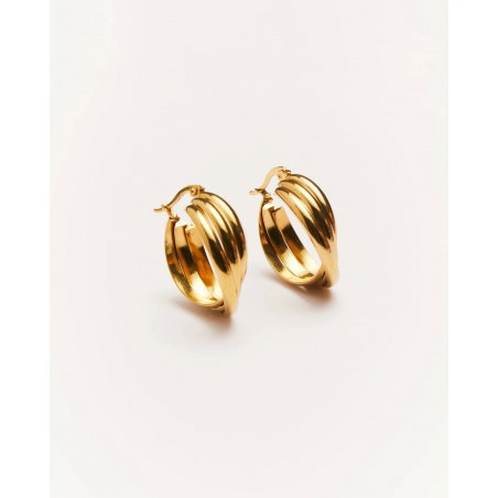 Boucles d'oreilles créoles | Babette - Palas