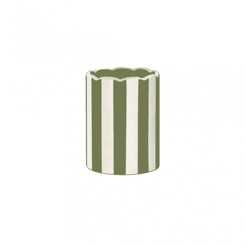 Vase Paul pm | Kaki