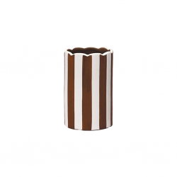 Vase Paul pm | Marron