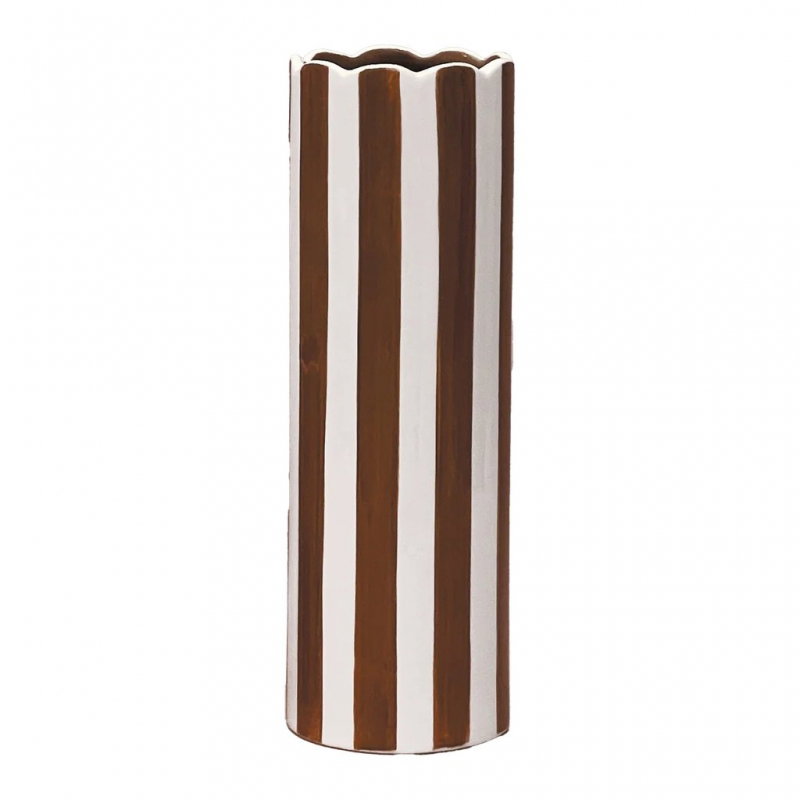 Vase Paul gm | Marron