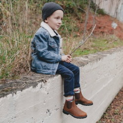 Chelsea Boots Junior| Saddle Brown (copie)