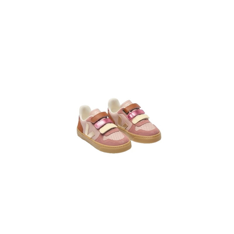Basket enfant Volley leather | Babe Platine