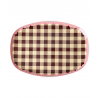 Grande assiette rectangulaire | Check Me Out