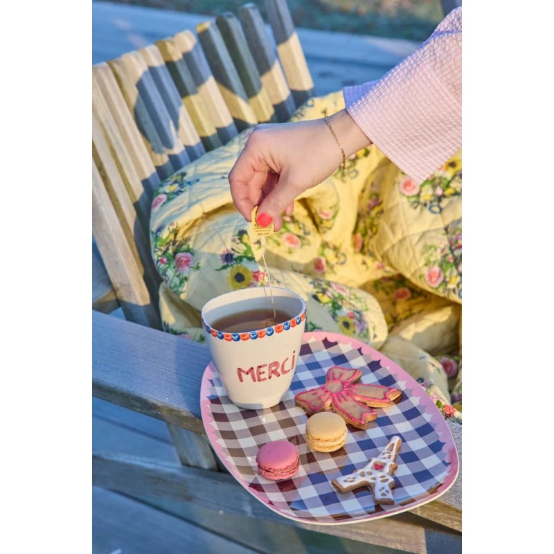 Grande assiette rectangulaire | Check Me Out