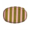 Grande assiette rectangulaire | Stripe Delight