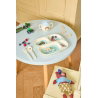 Set vaisselle bébé | Blue ABC