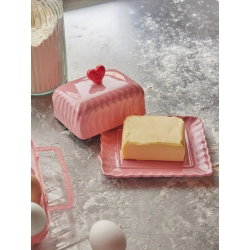 Beurrier céramique | Rose