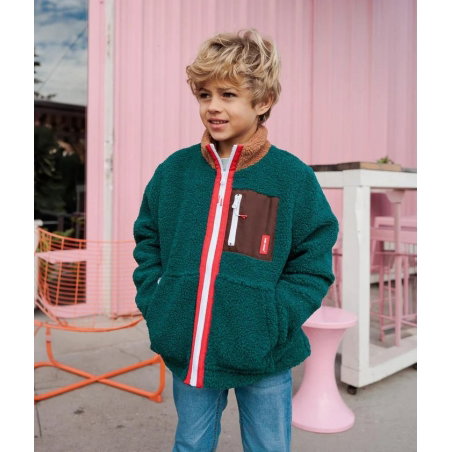 Veste Polaire enfant | Duck Blue - Hello Hossy