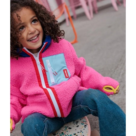 Veste Polaire enfant | Fuchsia - Hello Hossy