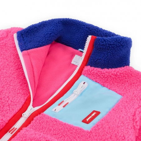 Veste Polaire enfant | Fuchsia - Hello Hossy