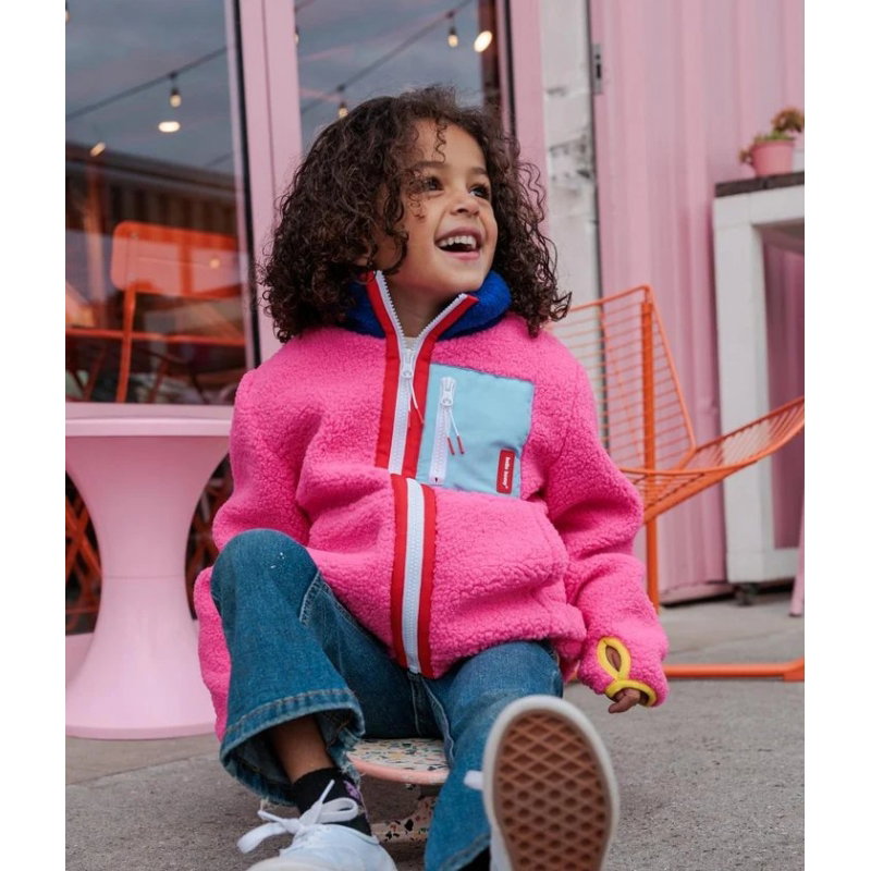 Veste Polaire enfant | Fuchsia