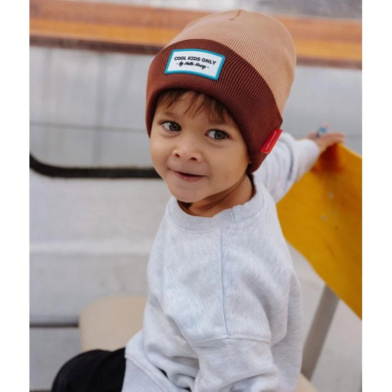 Bonnet Urban Enfant | Coffee