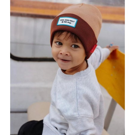 Bonnet Urban Enfant | Coffee - Hello Hossy