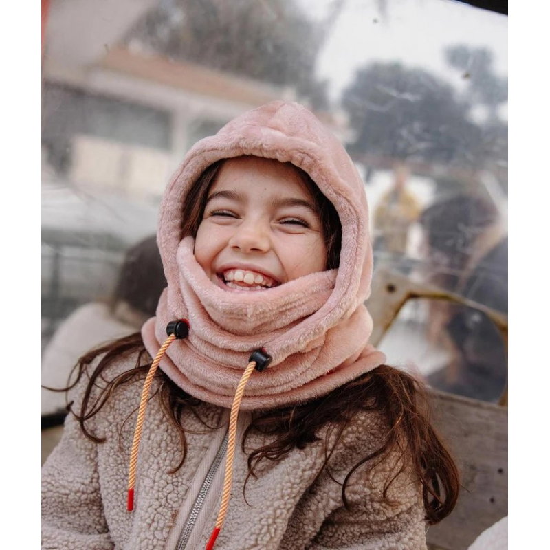 Cagoule enfant Warmy | Pink