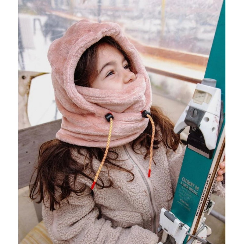 Cagoule enfant Warmy | Pink