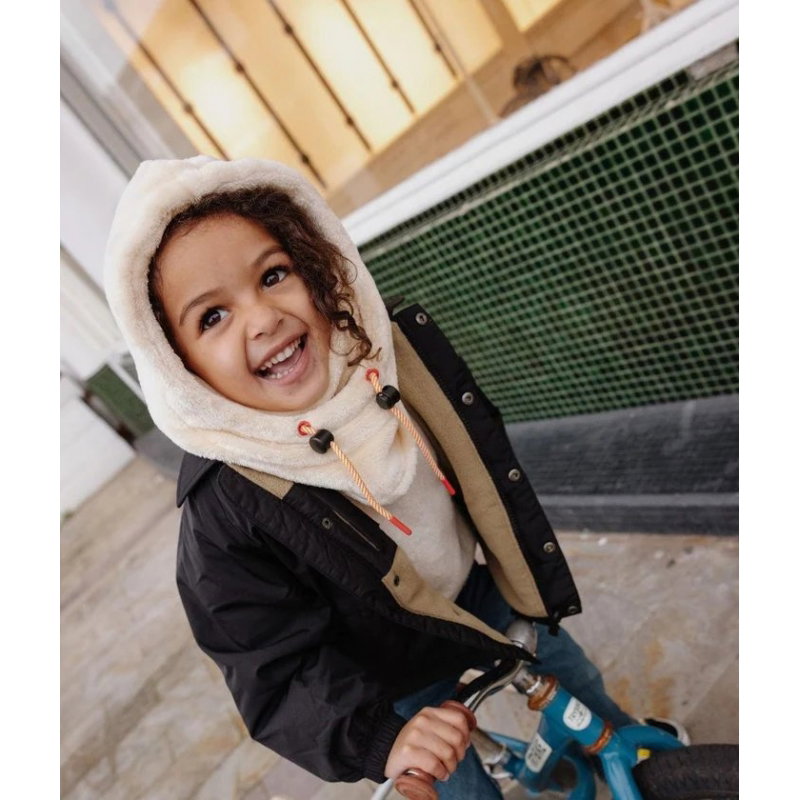 Cagoule enfant Warmy | Cream