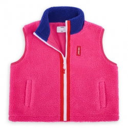 Veste Polaire sans manches enfant | Fushsia