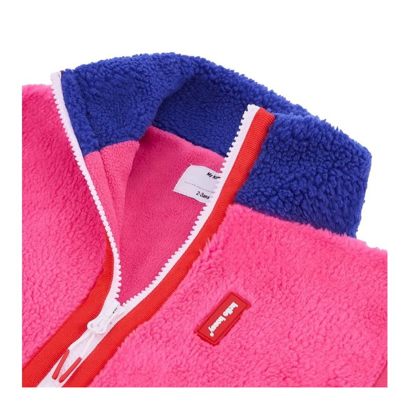 Veste Polaire sans manches enfant | Fushsia