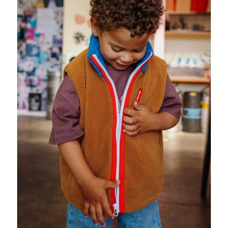 Veste Polaire sans manches enfant | Blue Camel - Hello Hossy