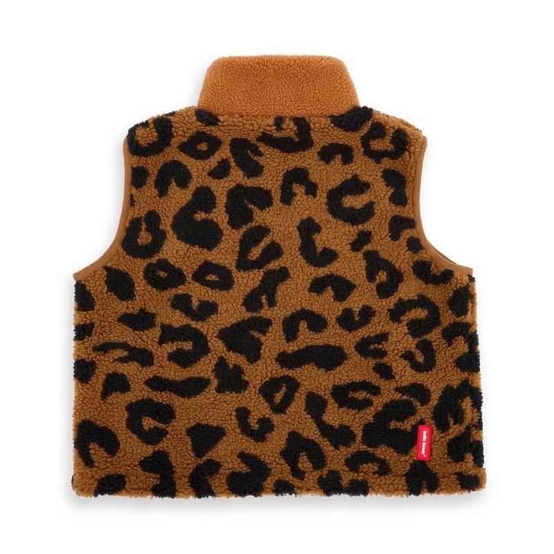 Veste Polaire sans manches enfant | Léopard