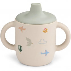 Tasse à bec silicone | Flying sandy - Liewood